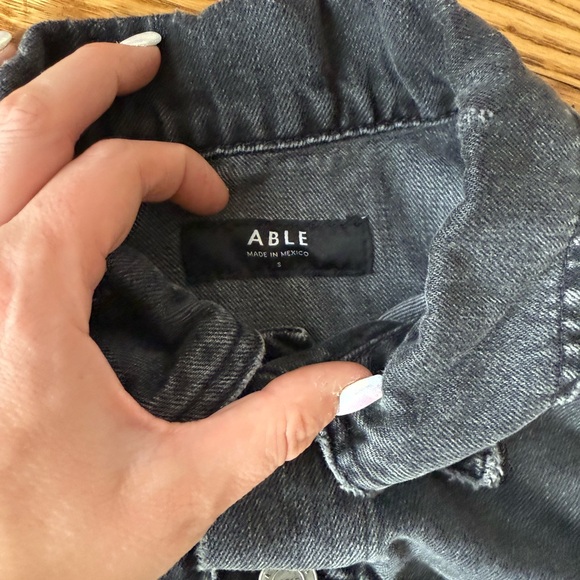 Able The Merly Denim Jacket - Size Small - Picture 2 of 4